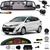 Kit Retrovisor Lcd Camera Sensor De Estacionamento Toyota Yaris Preto