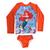 Kit Roupa De Banho Infantil Proteção Uv50+ Blusa Térmica Biquini moda Praia Ariel