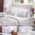 Kit roupa de cama completo super luxo cobre leito colcha + jogo de lençol bordados casal queen 180 fios com 10 peças Branco