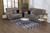 Kit Sala Tapete 3,50 x 1,45 + 4 Capas de Almofada Jacquard Luxo Macio Emborrachado Antiderrapante Estampa Super Atual Losango preto