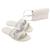 Kit Sandália Melissa + Bolsa Desire Feminina Branco Branco