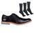 Kit Sapato Ferracini Cincy Firenze Masculino + 3 Pares de Meias Preto