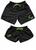 Kit Short Casal Moda Praia Mozão Bermuda Love Combinando Preto love verde