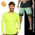 Kit Shorts Bermuda Verão Tactel SURF + Camiseta Academia MASCULINO PROTEÇÃO UV SOLAR ML 857 Verde