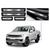 Kit Soleira Protetora de Porta Vw Amarok 2019 2020 2021 AÇO ESCOVADO