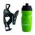 Kit Suporte De Caramanhola Squeeze 400ml Bike Mtb Speed Gravel Nylon Tsw Verde claro