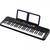 Kit teclado yamaha psr-f52 + bag harmonics + suporte ask si99  Preto