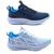 Kit Tenis 2 Pares Academia Caminhada  P, Celeste, B, Celeste