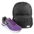 Kit Tênis Kappa Impact Feminino + Mochila Switz Básica 2.0 Roxo, Cinza