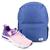 Kit Tênis Kappa Impact Feminino + Mochila Switz Básica 2.0 Pink, Roxo