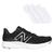 Kit Tênis New Balance 411 v3 Masculino + 3 Pares de Meias Preto