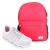 Kit Tênis Tryon Nikko Feminino + Mochila Switz Básica 2.0 Cinza, Rosa