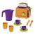 Kit Torradeira Infantil Color Chefs Usual Brinquedos Laranja