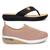 Kit Ultaconforto Modare Feminino Tênis Slip On + Tamanco Sense Flex Preto