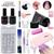 Kit Unha Gel Poligel Polygel Unhas Molde F1 Completo White