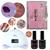 Kit Unha Gel Profissional Com Cabine Molde F1 Quadrado Nail Transparente 