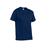 Kit03 Camiseta Masculina Plussize Lisa Poliéster 30.1 Básica Azul, Marinho