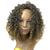 Lace Wig Cabelo Cacheado Afro Modelo Georgia Fibra Premium T1b3022