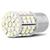 Lâmpada LED 2 Polos Trava Reta 64 LEDs 4W 12V Luz Branca Aplicação Direção Ré e Freio Branco
