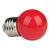 Lâmpada LED Mini Bulbo 1W Diversas Cores Vermelha