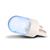 Lâmpada LED T10 W5W Pingo 1 Polo 12V 2W Luz Azul Aplicação Lanterna Painel Teto e Placa Branco