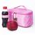 Lancheira Termica Adulta 3 Litros Bag Freezer Bebida Camping Rosa