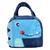 Lancheira Térmica Infantil Escolar Lanche Bolsa Animais Dinossauro Azul