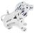 Leão Decorativo Rei Selva Animais Detalhado Enfeite Mesa Estante Rack Presentes Criativos Luxo Elegante Porcelana Prata