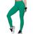 Legging Leg Esportiva Selene Feminina Aerada Modelo Sem Costura Fitness Fit Verde, Escuro