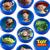 Lembrancinha Mini Latinha Toy Story - 10 unidades Azul