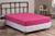 Lenço Casal King Size Avulso Liso Com Elástico Linha BASIC 01 Peça Cama Box Microfibra Cores Vivas PINK