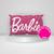 Lençol Personagem Infantil Solteiro Microfibra  2 Peças Barbie Rosa