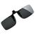 Lentes Clip On Polarizadas Para Óculos Proteção U V 400 Preto