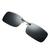Lentes Clip On Sobrepõe Óculos Polarizada e com Proteção UV400 Preto