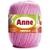 Linha Anne 500 Metros de 295 TEX e 100% Algodão Circulo para Crochê, Tricô, Bico, Barra, Artesanato e Amigurumi Chiclete 3131