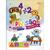 Livro Cartilha Para Colorir Pintar Pedagógico Infantil De Aprender Criativo + de 100 Adesivos Divertidos Tilibra Divisão