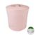 Lixeira 3 Litros Cesto De Lixo Multiuso Bancada Pia Cozinha Banheiro - AMZ Rosa