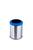 Lixeira Aço Inox 15 Litros Cozinha Banheiro Aro Plástico Azul