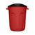 Lixeira Cesto De Lixo Grande Cozinha 30 Litros - Jaguar Vermelho