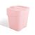 Lixeira de Pia de cozinha Slim 2,5L Rosa