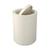Lixeira de Pia para Cozinha Banheiro Cesto Lixo Bancada 1 Litro Pequena Bege