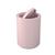 Lixeira de Pia para Cozinha Banheiro Cesto Lixo Bancada 1 Litro Pequena Rosa