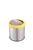 Lixeira Inox Basculante 20 Litros Tampa Com Cor Flip Top Amarelo