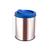 Lixeira Inox Com Tampa Flip-Top (Basculante) 15 Litros Azul