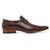 Loafer Social em Couro Sapato Loafer Masculino em Couro Sapato Fino Sapato Festa Tabaco