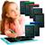 Lousa Mágica Infantil Digital 10 Polegadas Tablet Aprendizado Educativo Portátil Preto