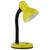 Luminária Abajur De Mesa Base Flexível Dobrável E27 Escritório amarela