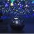 Luminária Abajur Giratório Colorido Projetor Estrelas Galáxia 360 Azul