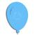 Luminária Abajur Parede Arandela Madeira Balão G9 30cm Bebê Azul Claro