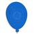 Luminária Abajur Parede Arandela Madeira Balão G9 30cm Bebê Azul Escuro